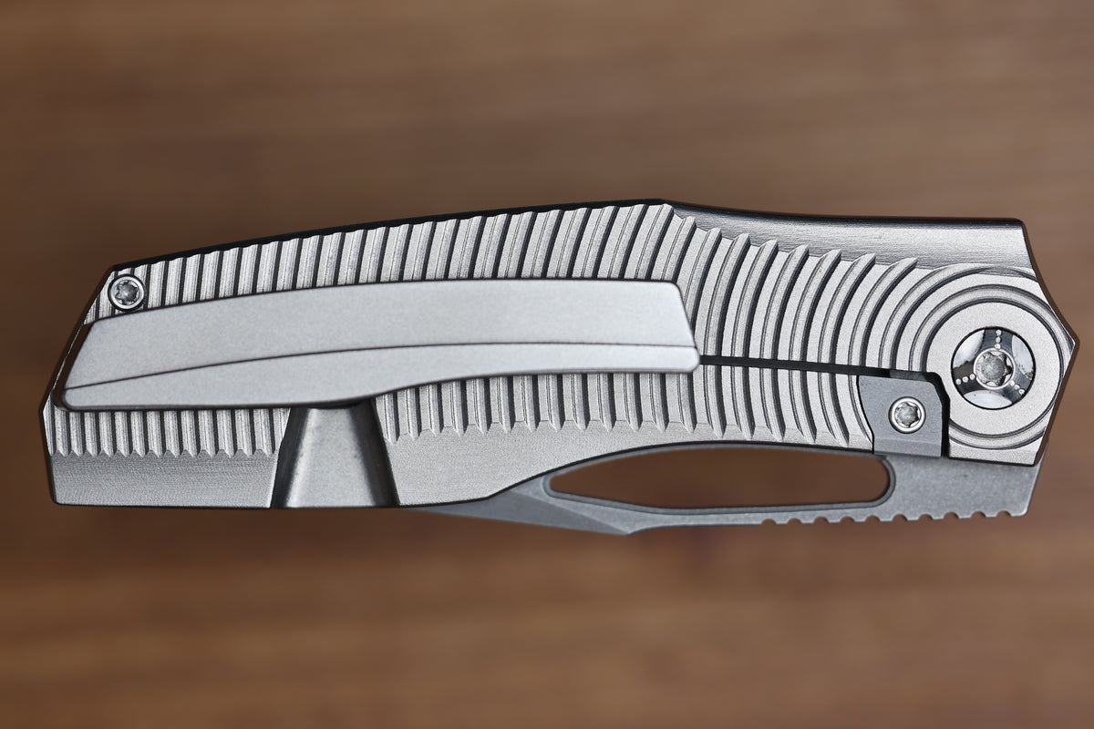 PRINCE CUSTOMS PROTEAN RIPPLE 20CV TANTO BLADE #809 (PREOWNED)