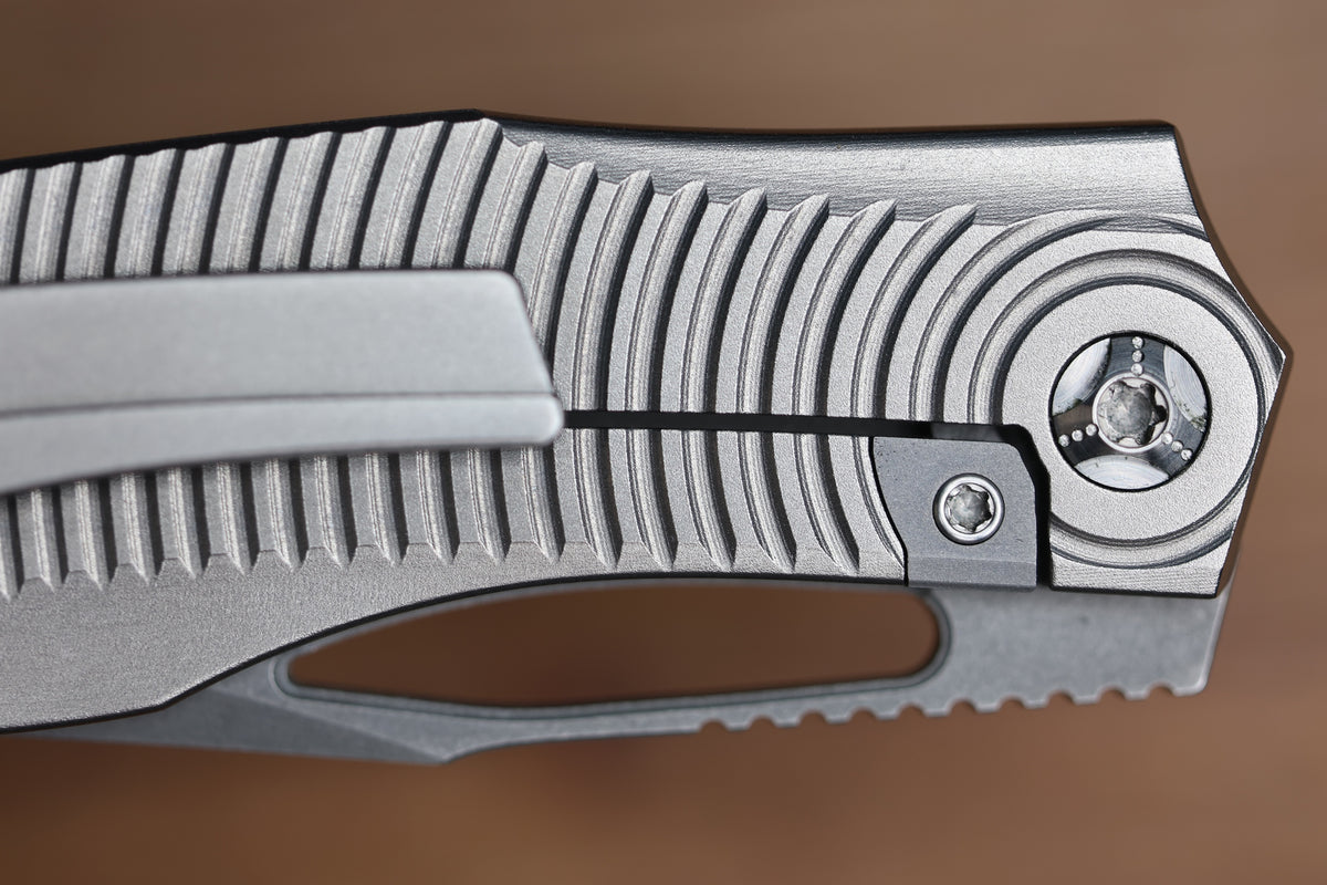 PRINCE CUSTOMS PROTEAN RIPPLE 20CV TANTO BLADE #809 (PREOWNED)