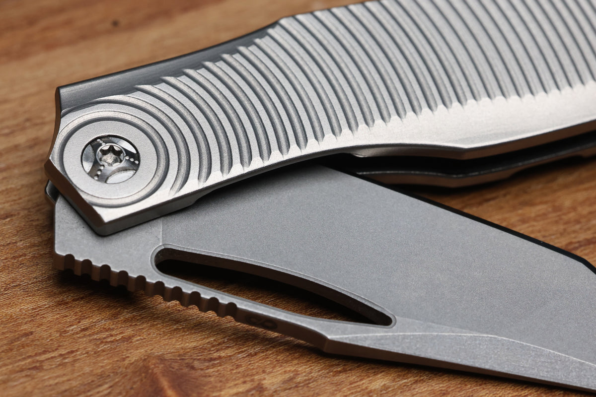 PRINCE CUSTOMS PROTEAN RIPPLE 20CV TANTO BLADE #809 (PREOWNED)