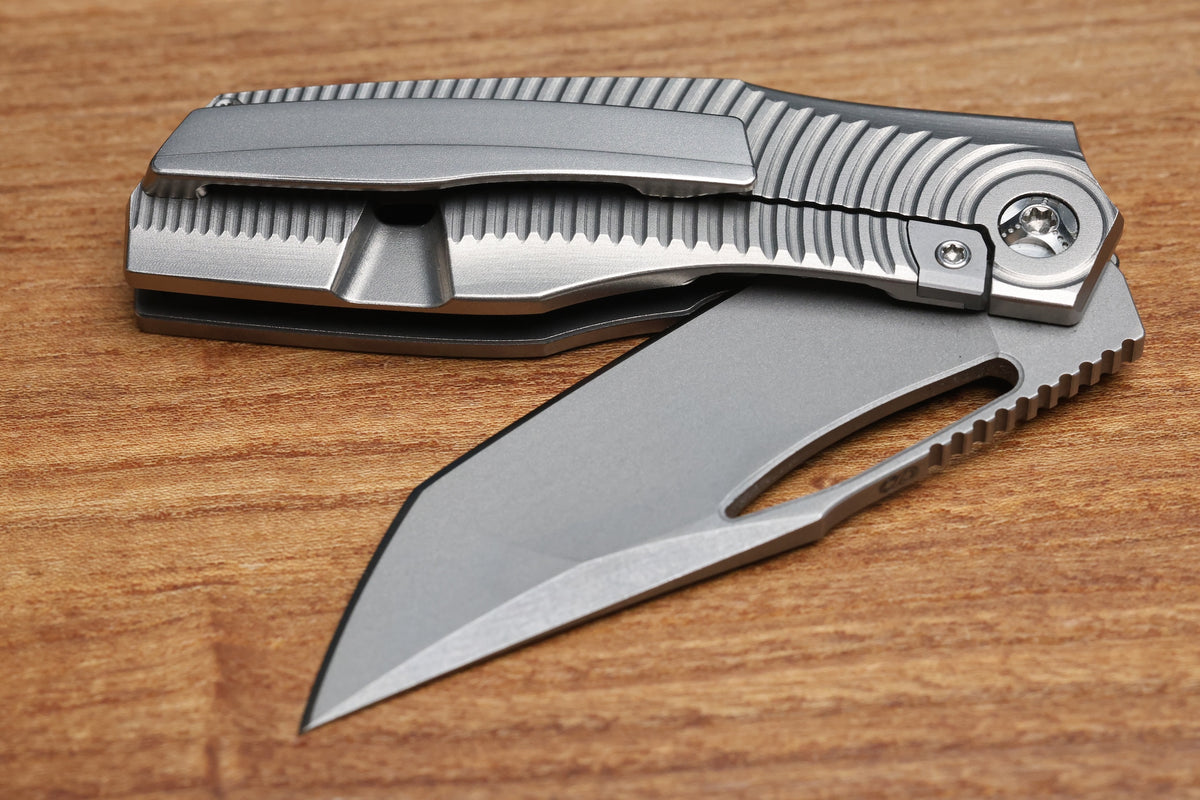 PRINCE CUSTOMS PROTEAN RIPPLE 20CV TANTO BLADE #809 (PREOWNED)