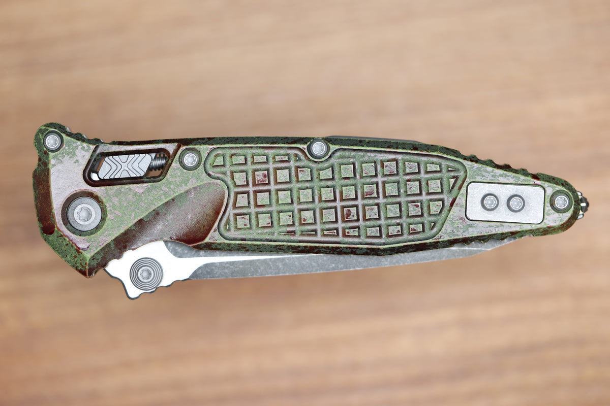 MICROTECH SOCOM RAM-LOK OUTBREAK ALUMINUM FRAG HANDLES & T/E M390MK 161RL-1FROBS