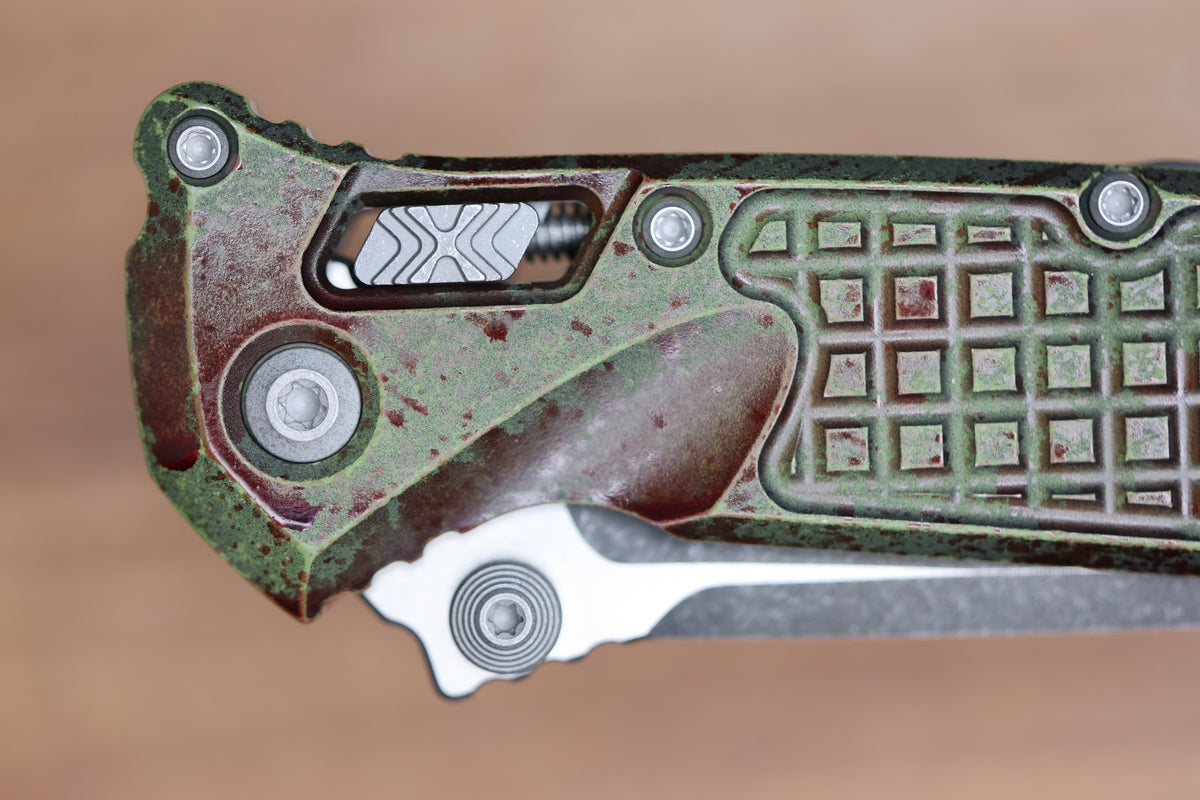 MICROTECH SOCOM RAM-LOK OUTBREAK ALUMINUM FRAG HANDLES & T/E M390MK 161RL-1FROBS