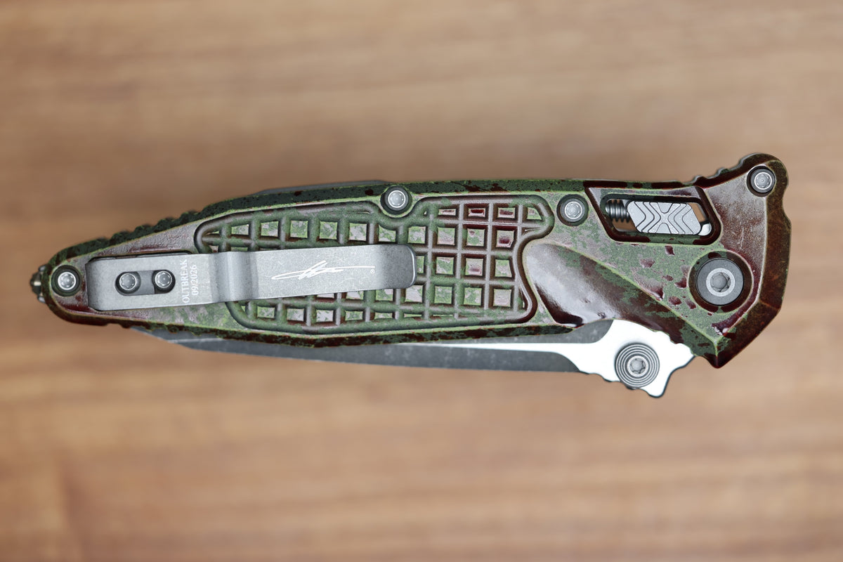 MICROTECH SOCOM RAM-LOK OUTBREAK ALUMINUM FRAG HANDLES & T/E M390MK 161RL-1FROBS