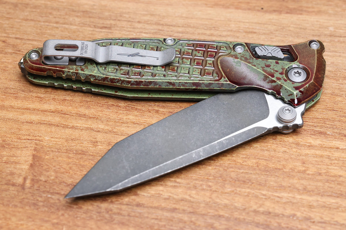 MICROTECH SOCOM RAM-LOK OUTBREAK ALUMINUM FRAG HANDLES & T/E M390MK 161RL-1FROBS