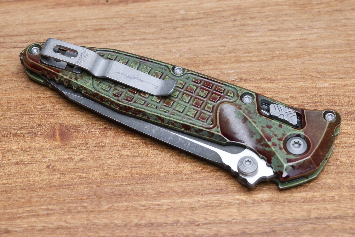 MICROTECH SOCOM RAM-LOK OUTBREAK ALUMINUM FRAG HANDLES & T/E M390MK 161RL-1FROBS