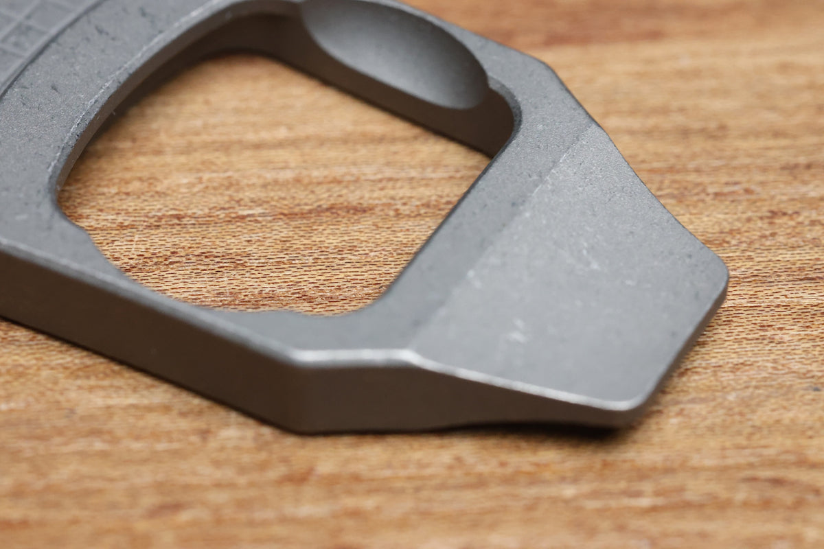 STANG BLADEWORKS BAR TAB FRAG PATTERN TITANIUM
