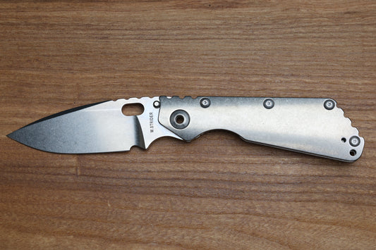STRIDER KNIVES SMF CC INDUSTRIAL SPEARPOINT 20CV BLADE