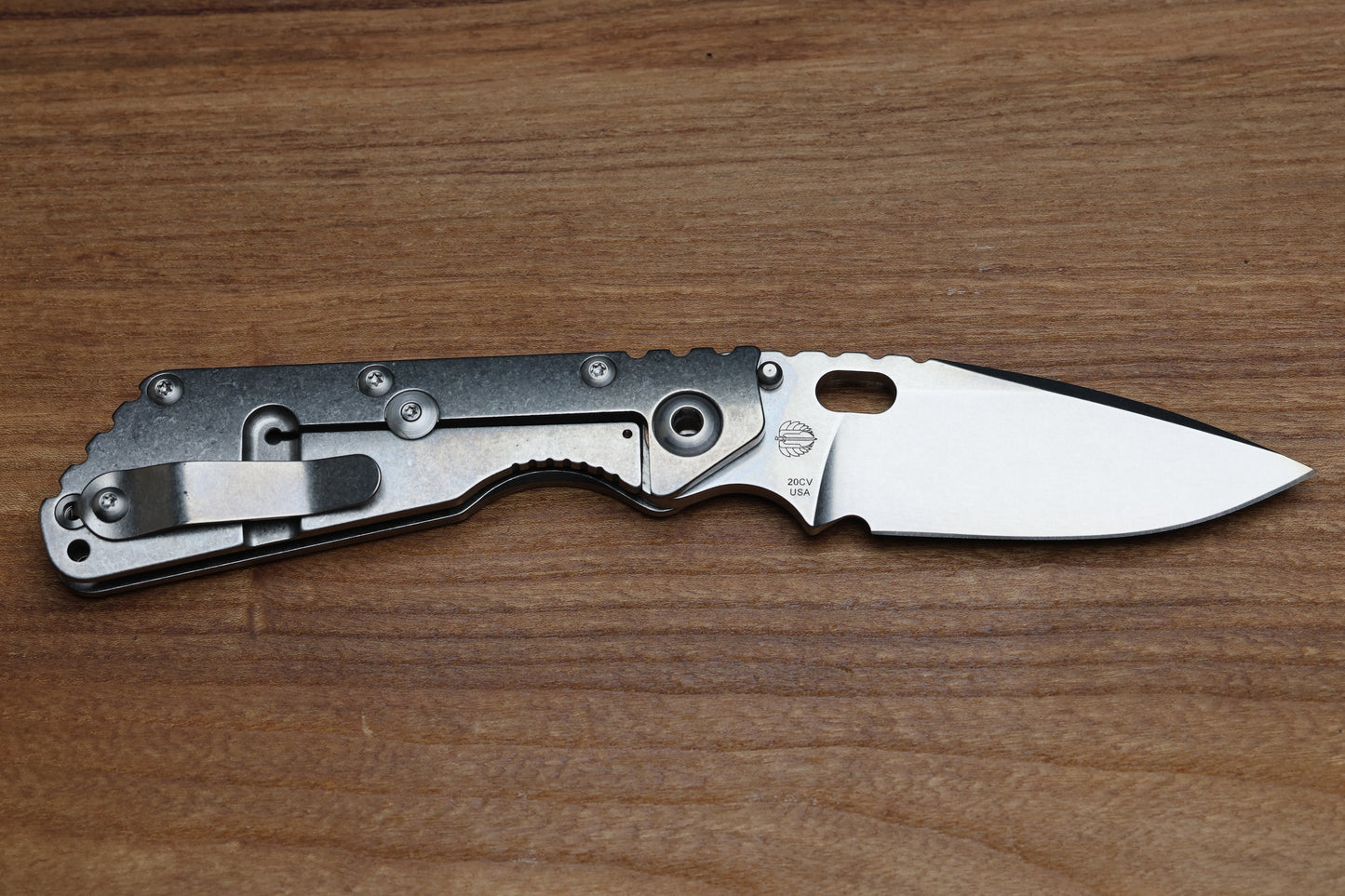 STRIDER KNIVES SMF CC INDUSTRIAL SPEARPOINT 20CV BLADE