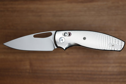 THREE RIVERS MANUFACTURING BULLDOG REV B RIVER-LOK LIZARD SKIN TITANIUM MAGNACUT BLADE