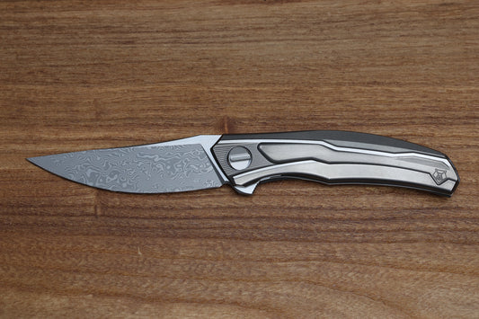 SHIROGOROV MIDIQ SR - TITANIUM HANDLE - ZDI-1046 BLADE - SRRBS