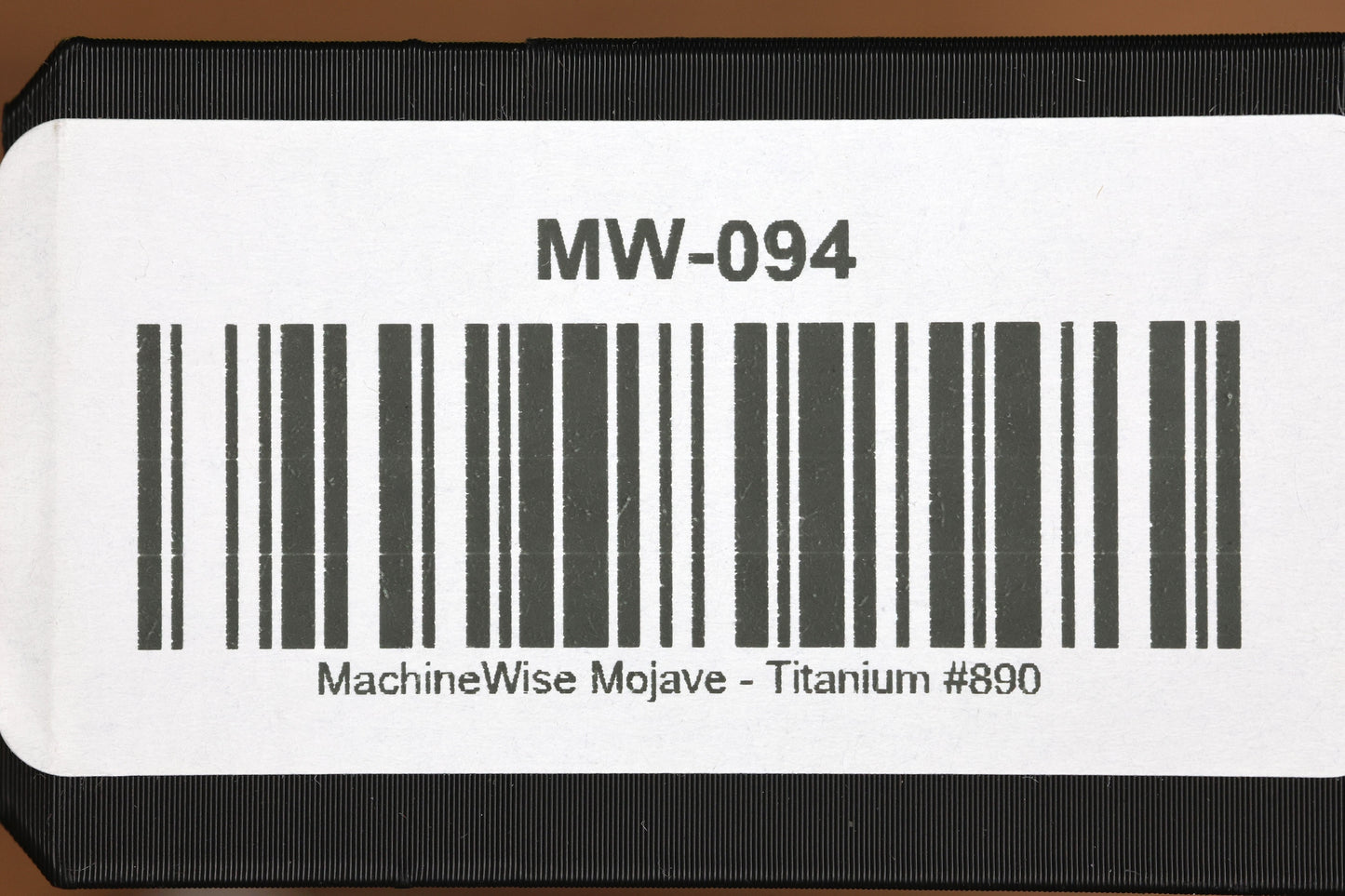 MACHINWISE MOJAVE #890 GRENADE TEXTURE TITANIUM HANDLE AND S90V BLADE