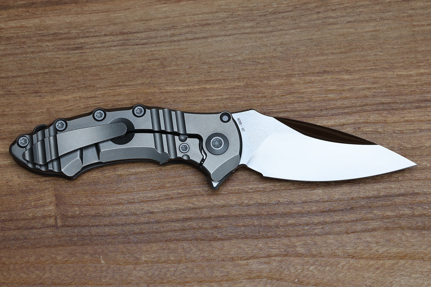 CUSTOM KNIFE FACTORY ECILOP-M W/ TITANIUM & M398