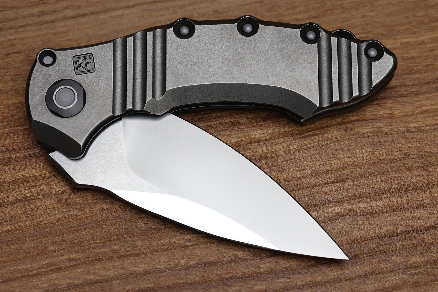 CUSTOM KNIFE FACTORY ECILOP-M W/ TITANIUM & M398