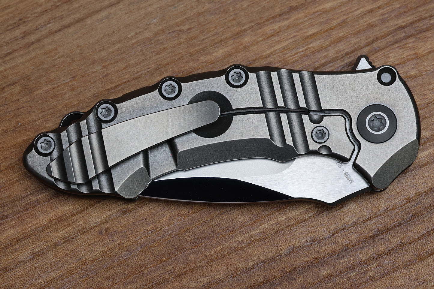 CUSTOM KNIFE FACTORY ECILOP-M W/ TITANIUM & M398