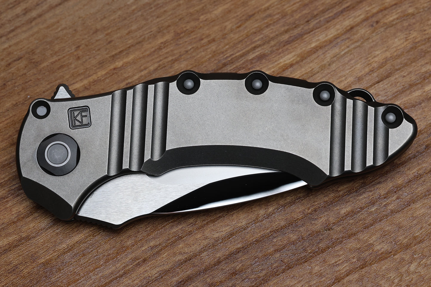 CUSTOM KNIFE FACTORY ECILOP-M W/ TITANIUM & M398