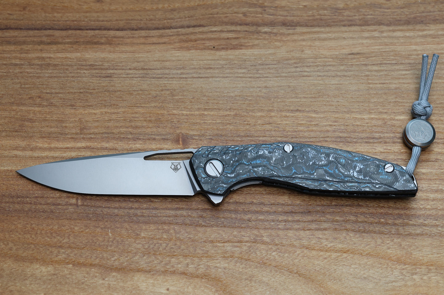 SHIROGOROV 111 AERUM - SPECIAL EDITION - "NORTHERN WIND" TECHNOCARBO HANDLE - ELMAX BLADE - MRBS