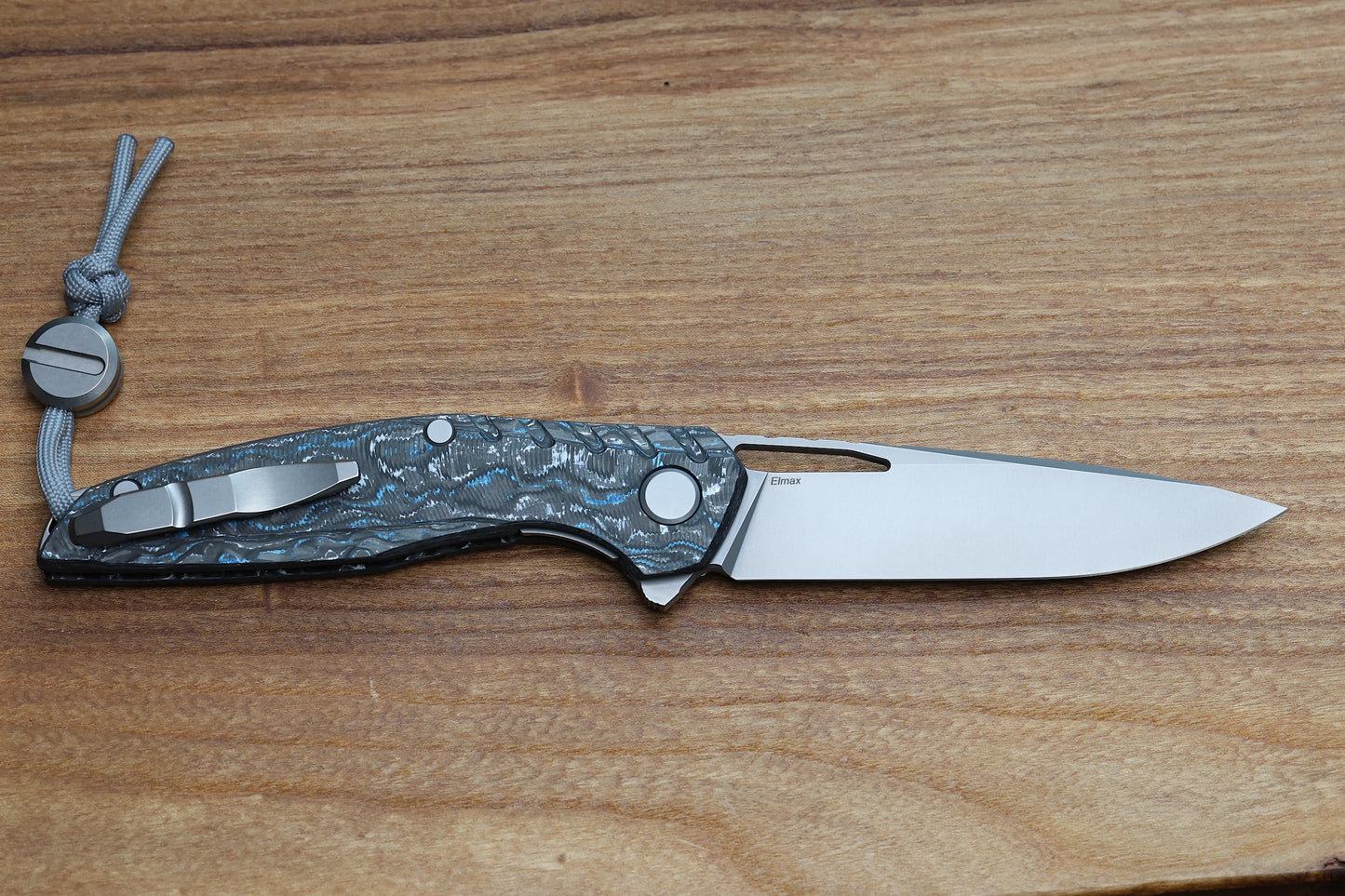 SHIROGOROV 111 AERUM - SPECIAL EDITION - "NORTHERN WIND" TECHNOCARBO HANDLE - ELMAX BLADE - MRBS