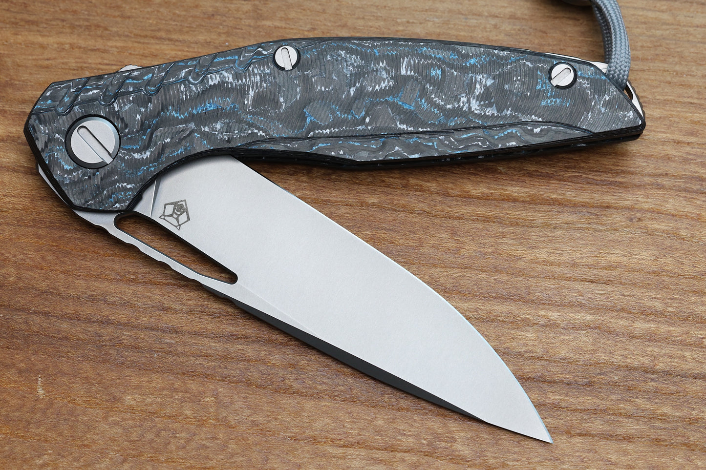 SHIROGOROV 111 AERUM - SPECIAL EDITION - "NORTHERN WIND" TECHNOCARBO HANDLE - ELMAX BLADE - MRBS