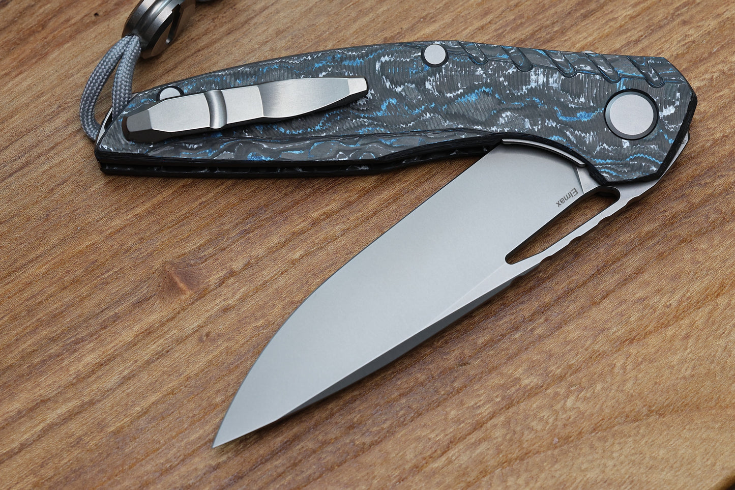 SHIROGOROV 111 AERUM - SPECIAL EDITION - "NORTHERN WIND" TECHNOCARBO HANDLE - ELMAX BLADE - MRBS