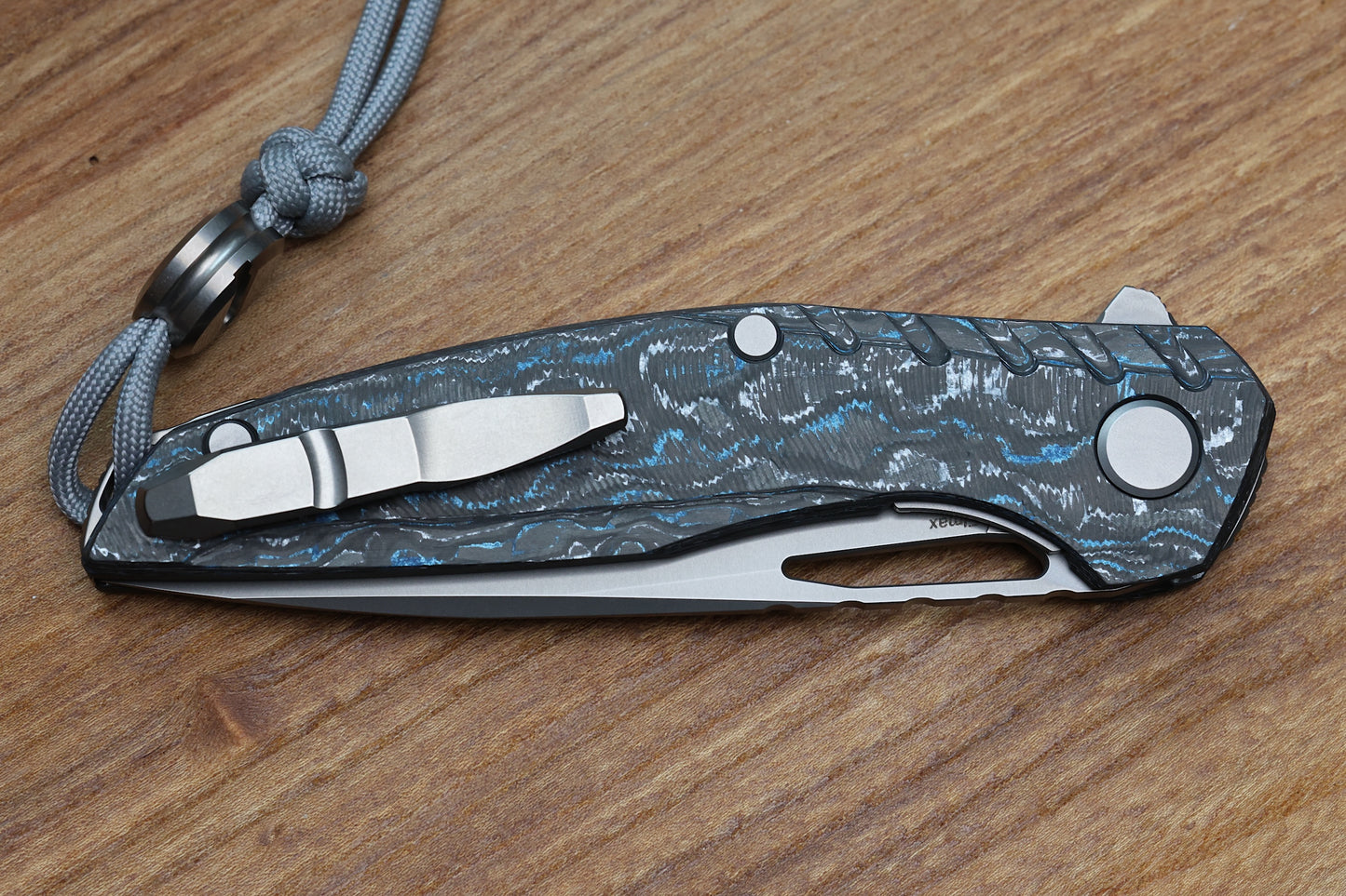 SHIROGOROV 111 AERUM - SPECIAL EDITION - "NORTHERN WIND" TECHNOCARBO HANDLE - ELMAX BLADE - MRBS