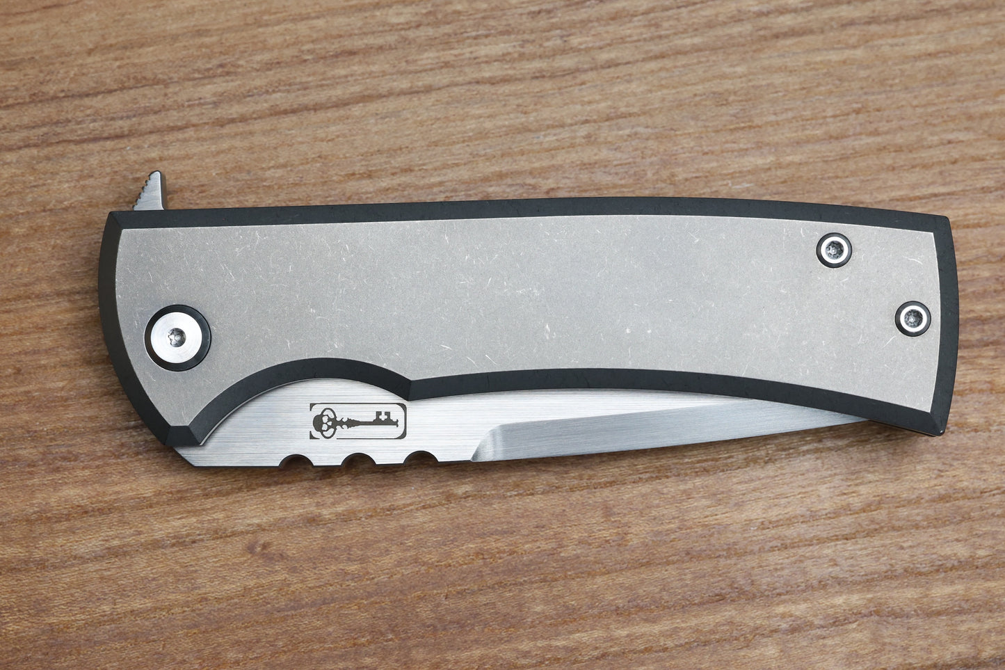 CHAVES ULTRAMAR REDENCION 229 KICKSTOP – TANTO M390 BLADE – TITANIUM HANDLE MOKUTI ACCENTS