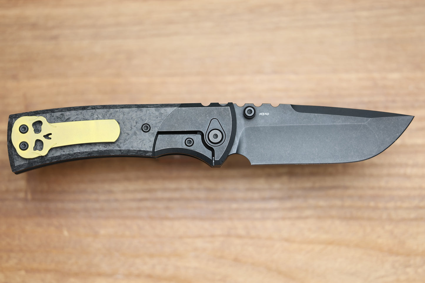CHAVES RENDENCION 229 INTEGRAL TITANIUM CF INLAY DROP POINT PVD