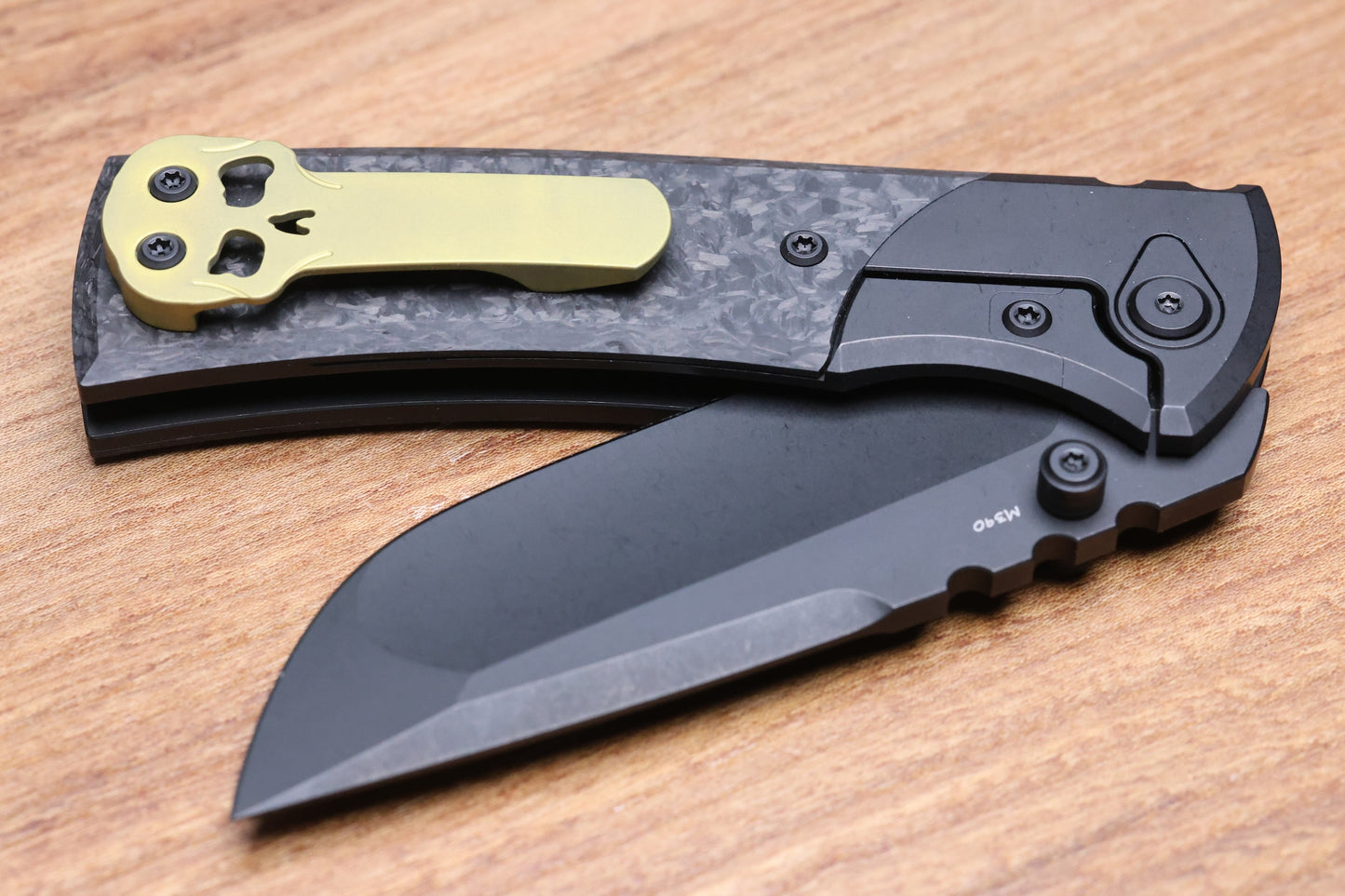 CHAVES RENDENCION 229 INTEGRAL TITANIUM CF INLAY DROP POINT PVD