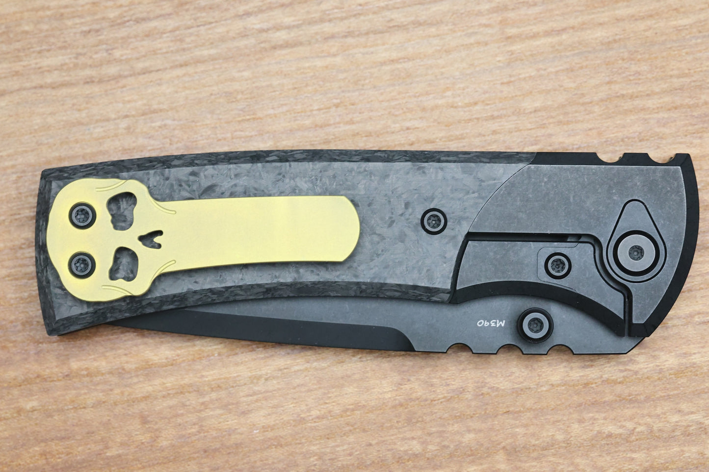 CHAVES RENDENCION 229 INTEGRAL TITANIUM CF INLAY DROP POINT PVD