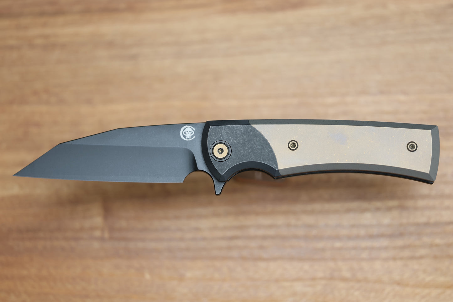 CHAVES KNIVES SANGRE STREET INTEGRAL PVD BRONZE M390 WHARNCLIFFE BLADE