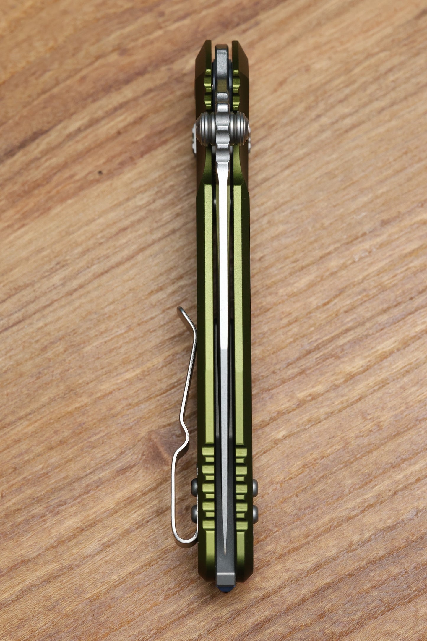 MICROTECH SOCOM RAM-LOK W/ OD GREEN ALUMINUM FRAG HANDLES & S/E STONEWASH M390MK 160RL-10FROD