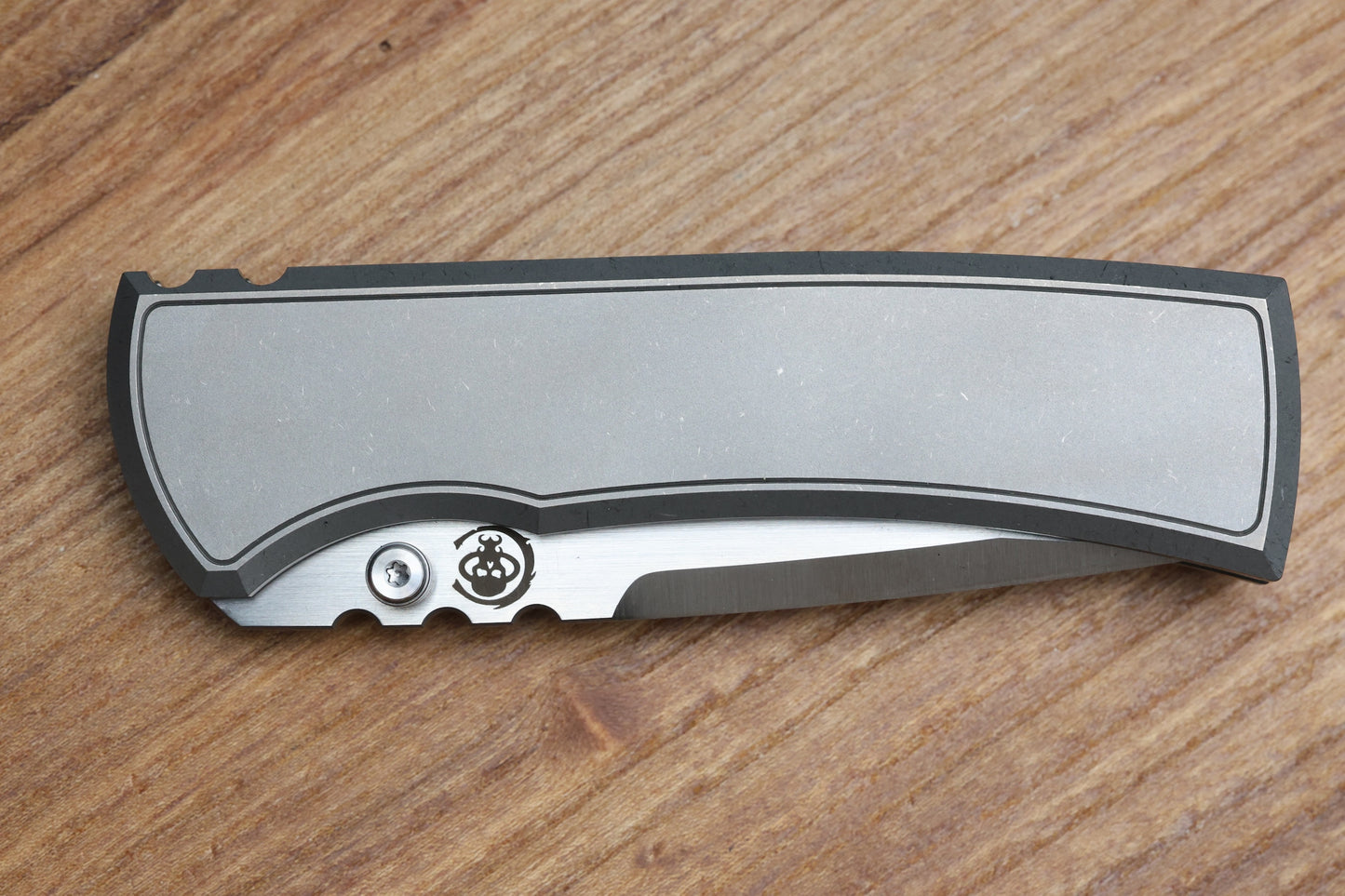 CHAVES INTEGRAL REDENCION 229 SW SMOOTH TITANIUM MAGNETIC INLAY BELT SATIN TANTO