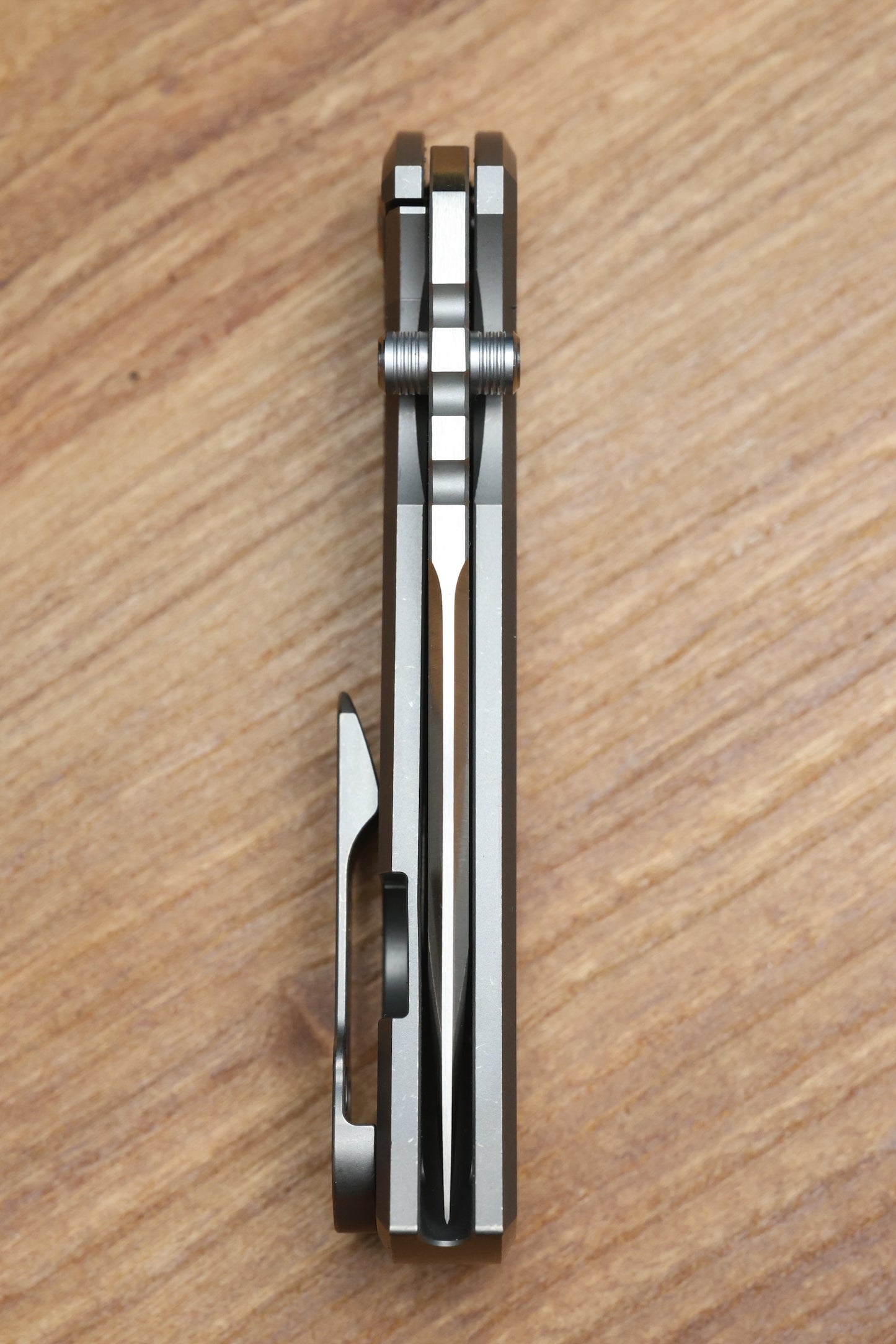 CHAVES INTEGRAL REDENCION 229 SW SMOOTH TITANIUM MAGNETIC INLAY BELT SATIN TANTO
