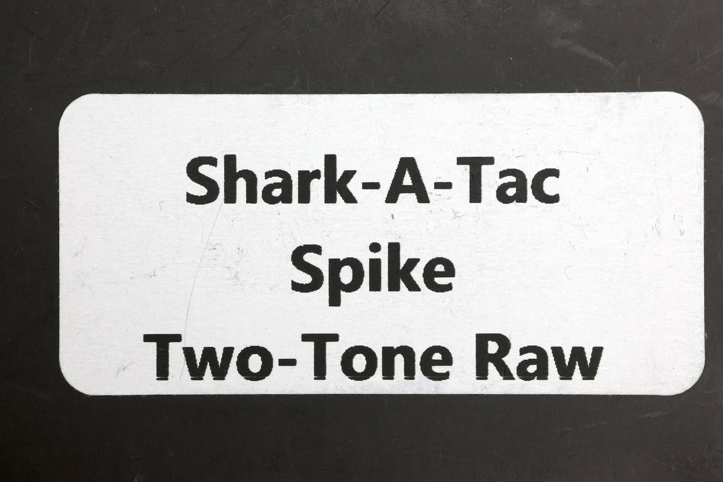 DEMKO KNIVES SHARK-A-TAC SMOOTH TITANIUM HANDLES W/ SPIKE BREAKER & TWO-TONE RAW MAGNACUT