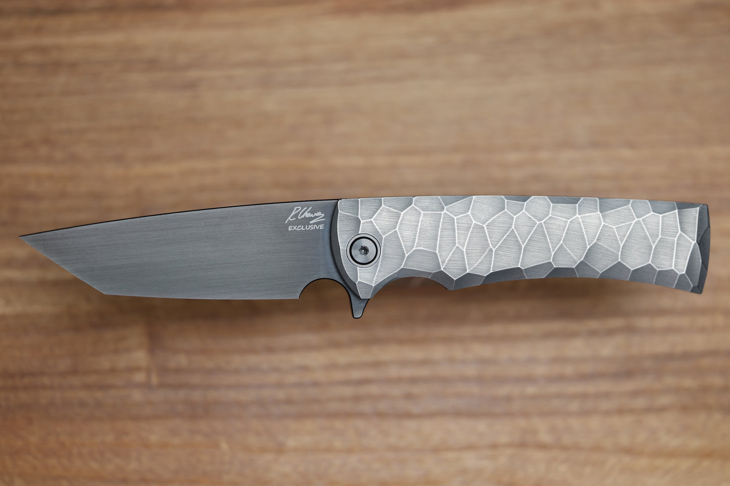 CHAVES KNIVES INTEGRAL ROCKED LIBERATION STREET TANTO CHISEL PVD