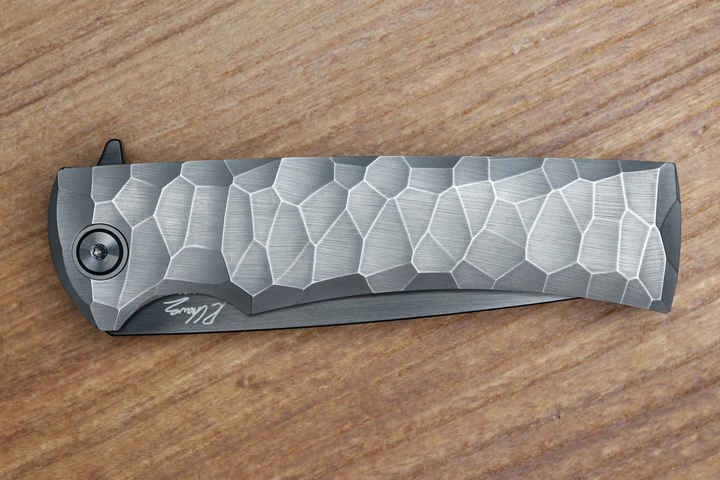 CHAVES KNIVES INTEGRAL ROCKED LIBERATION STREET TANTO CHISEL PVD