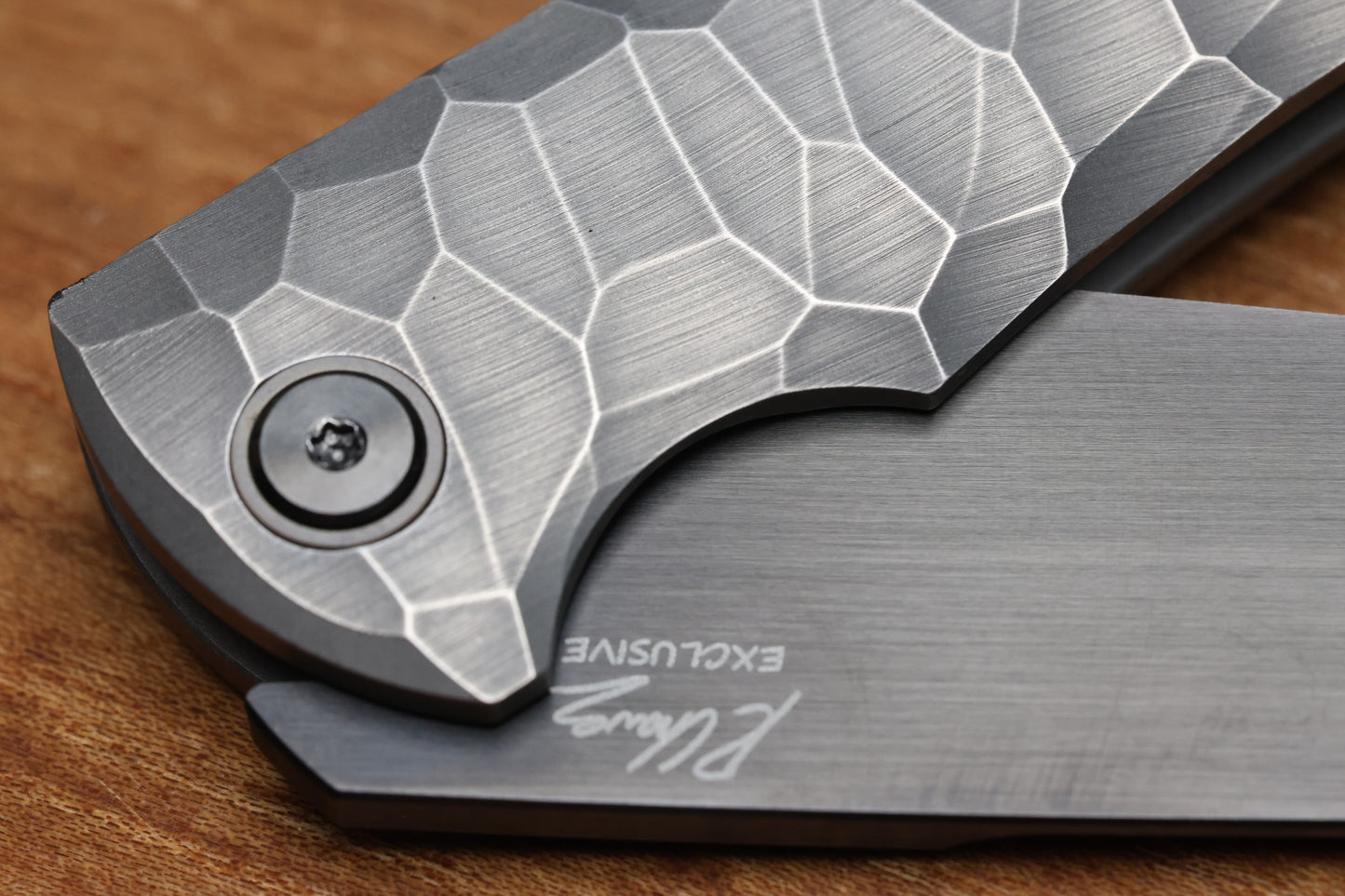 CHAVES KNIVES INTEGRAL ROCKED LIBERATION STREET TANTO CHISEL PVD