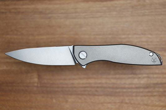 SHIROGOROV NEON LITE – ELMAX BLADE – TITANIUM HANDLE – MRBS