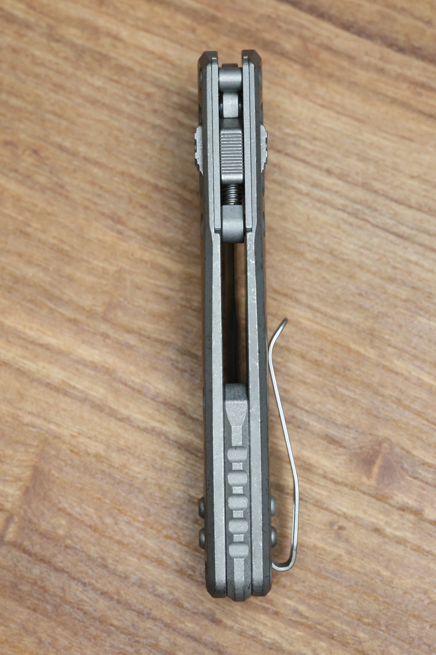 MICROTECH MARFIONE SELECT MSI RAM LOK MINI SLAB SIDE TITANIUM HANDLES W/ DOUBLE VAPOR ACCENTS & APOCALYPTIC M390MK 210M-10APMS1