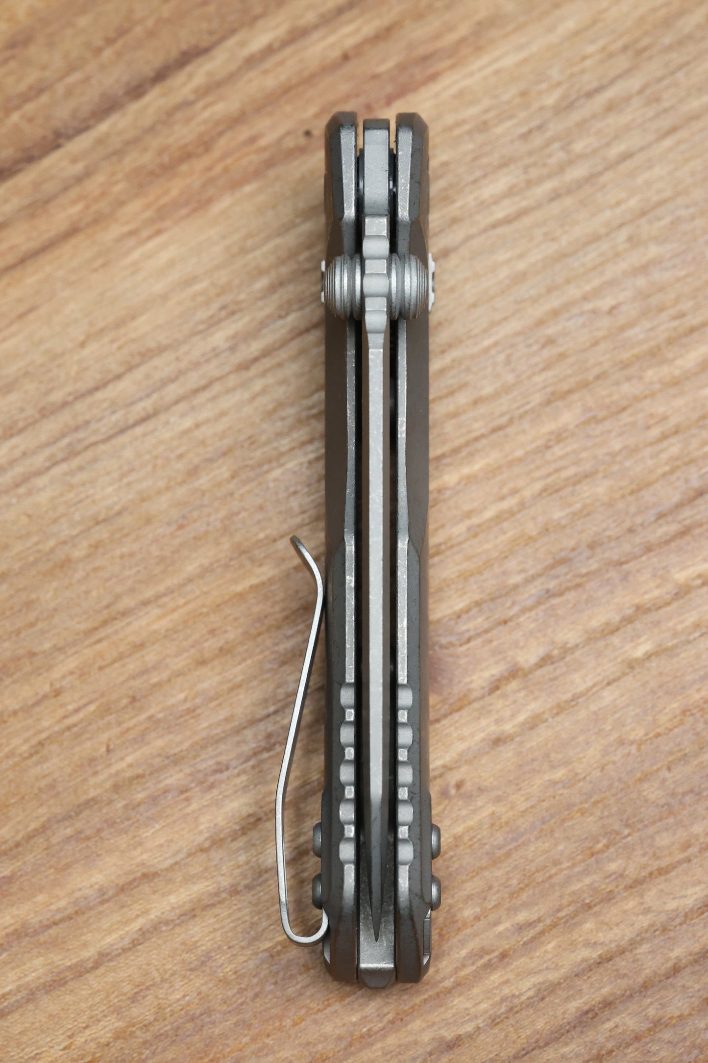 MICROTECH MARFIONE SELECT MSI RAM LOK MINI SLAB SIDE TITANIUM HANDLES W/ DOUBLE VAPOR ACCENTS & APOCALYPTIC M390MK 210M-10APMS1