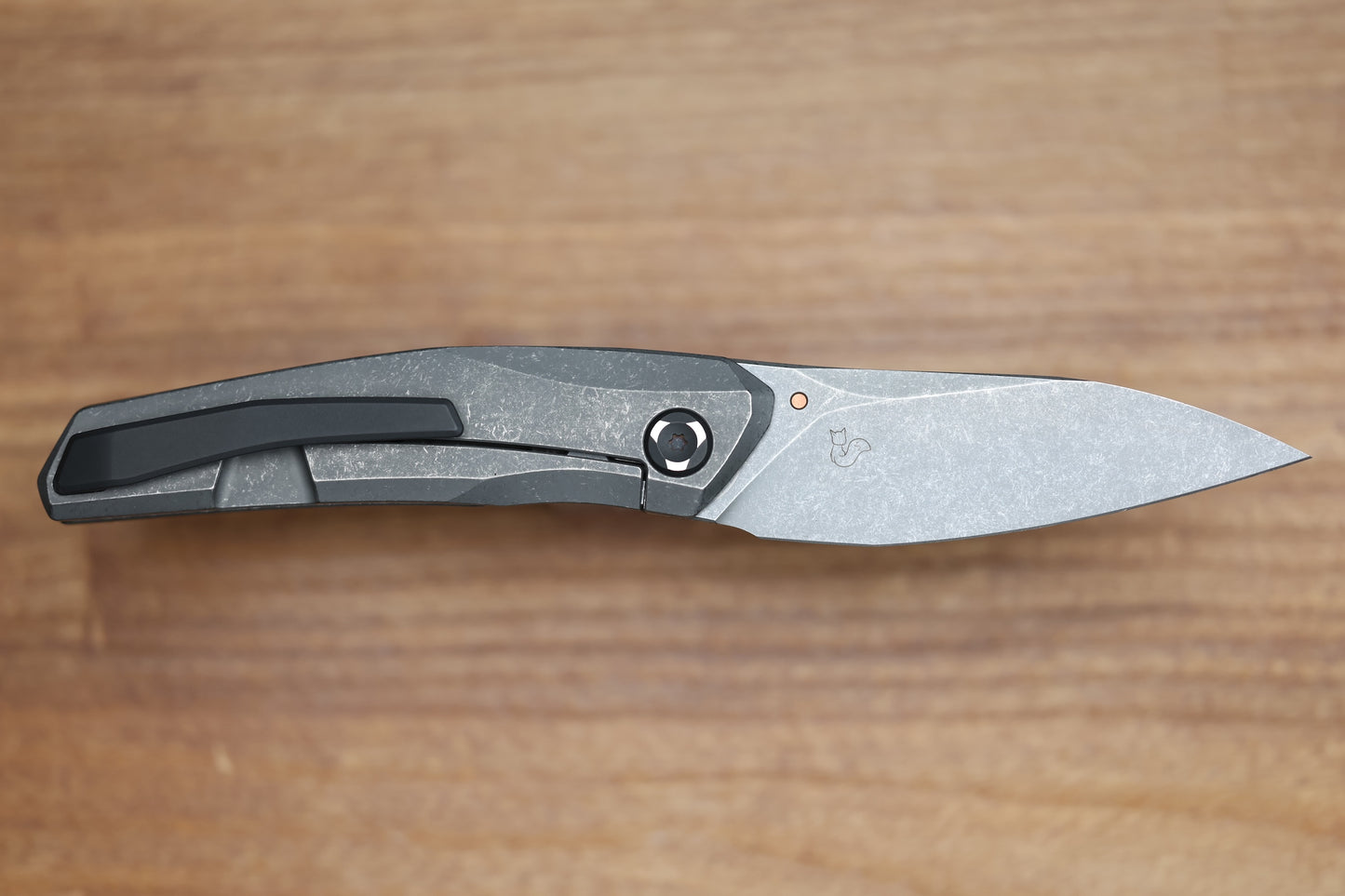 POIKILO BLADE VK-ZEN STANDARD 2 TITANIUM FOLDER DARK STONEWASH M398