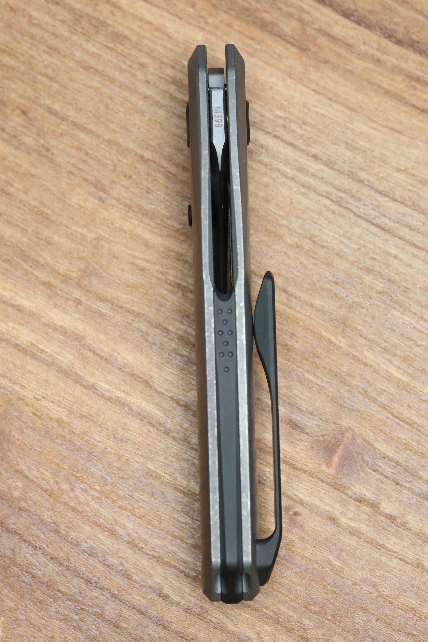 POIKILO BLADE VK-ZEN STANDARD 2 TITANIUM FOLDER DARK STONEWASH M398