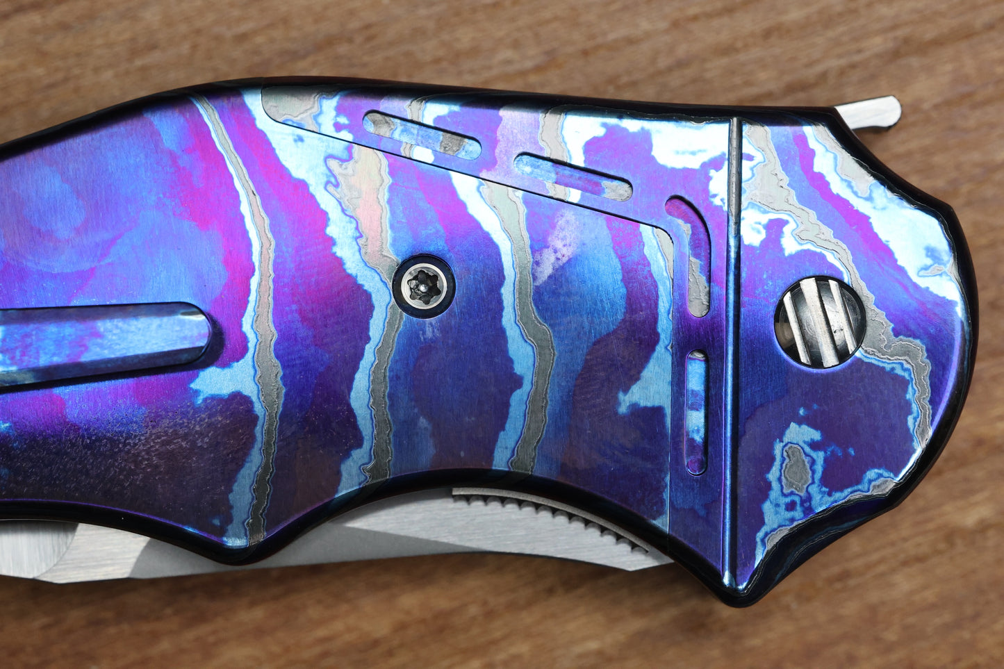 YAN'S GTC CABOT ZIRCUTI SCALES SATIN S90V BLADE