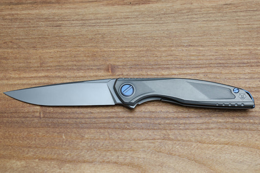SHIROGOROV ASTRUM W/ BLUE ACCENTS - M390 BLADE - MRBS