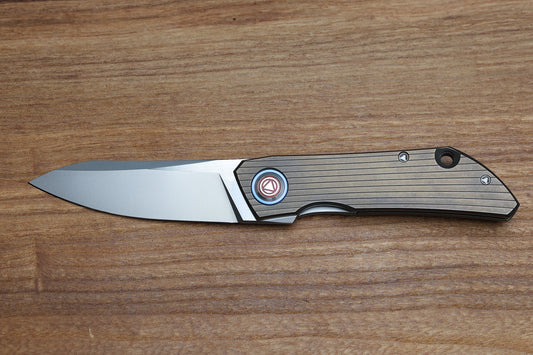 SHIROGOROV "LIMITED EDITION" SINKEVICH DESIGN FIT STRIP - MAGNACUT BLADE - TITANIUM HANDLE - MRBS