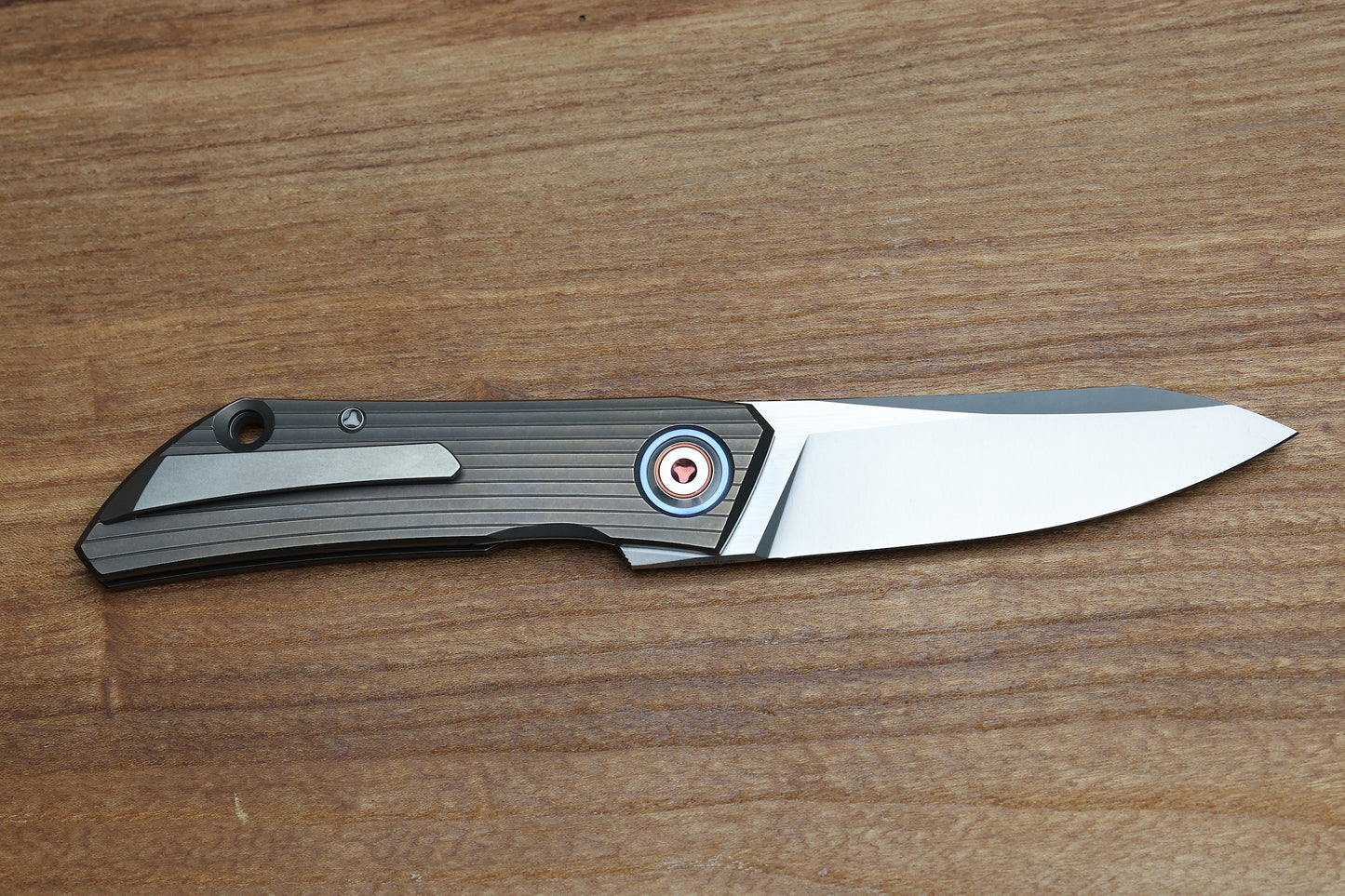 SHIROGOROV "LIMITED EDITION" SINKEVICH DESIGN FIT STRIP - MAGNACUT BLADE - TITANIUM HANDLE - MRBS
