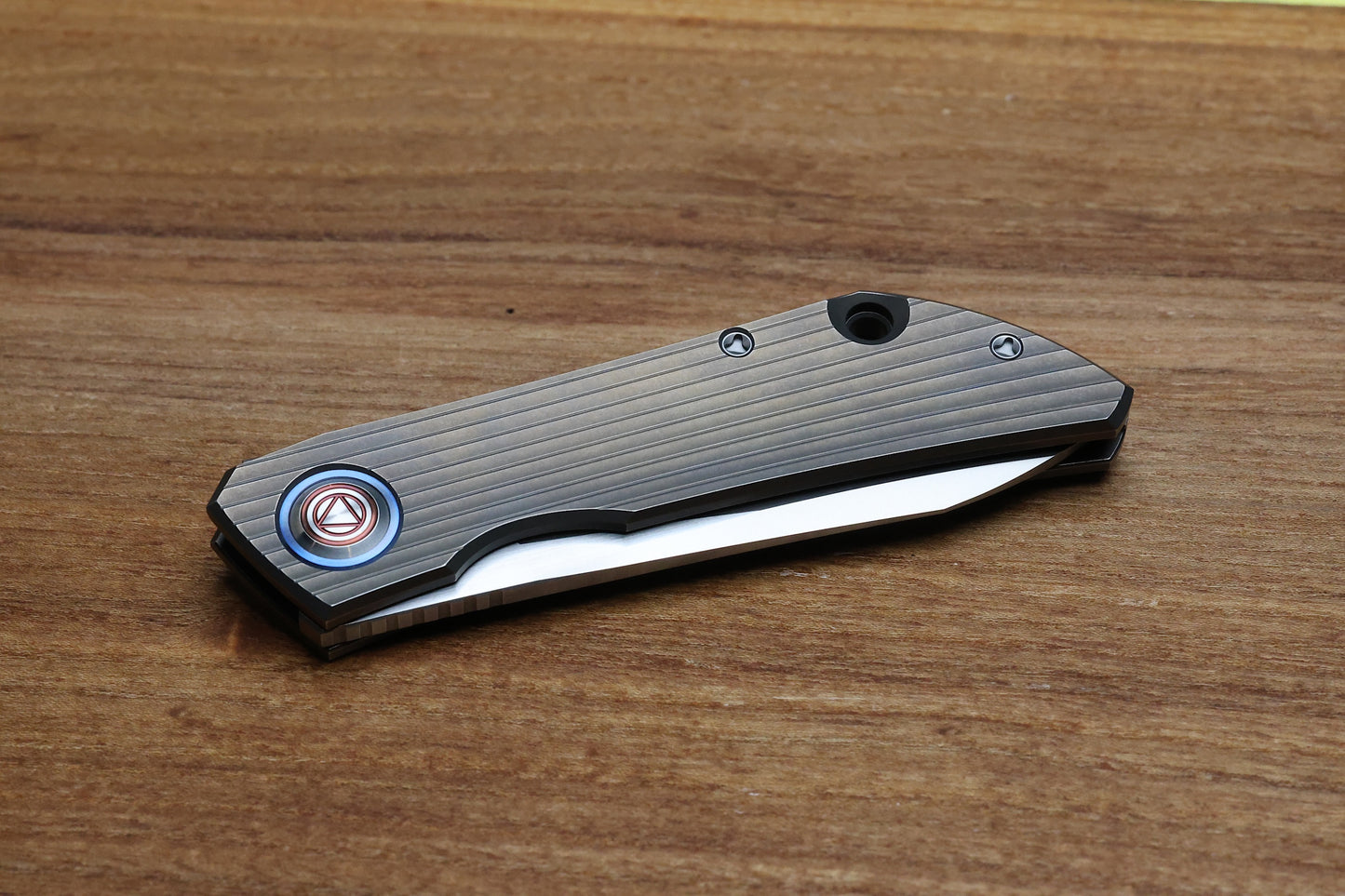 SHIROGOROV "LIMITED EDITION" SINKEVICH DESIGN FIT STRIP - MAGNACUT BLADE - TITANIUM HANDLE - MRBS