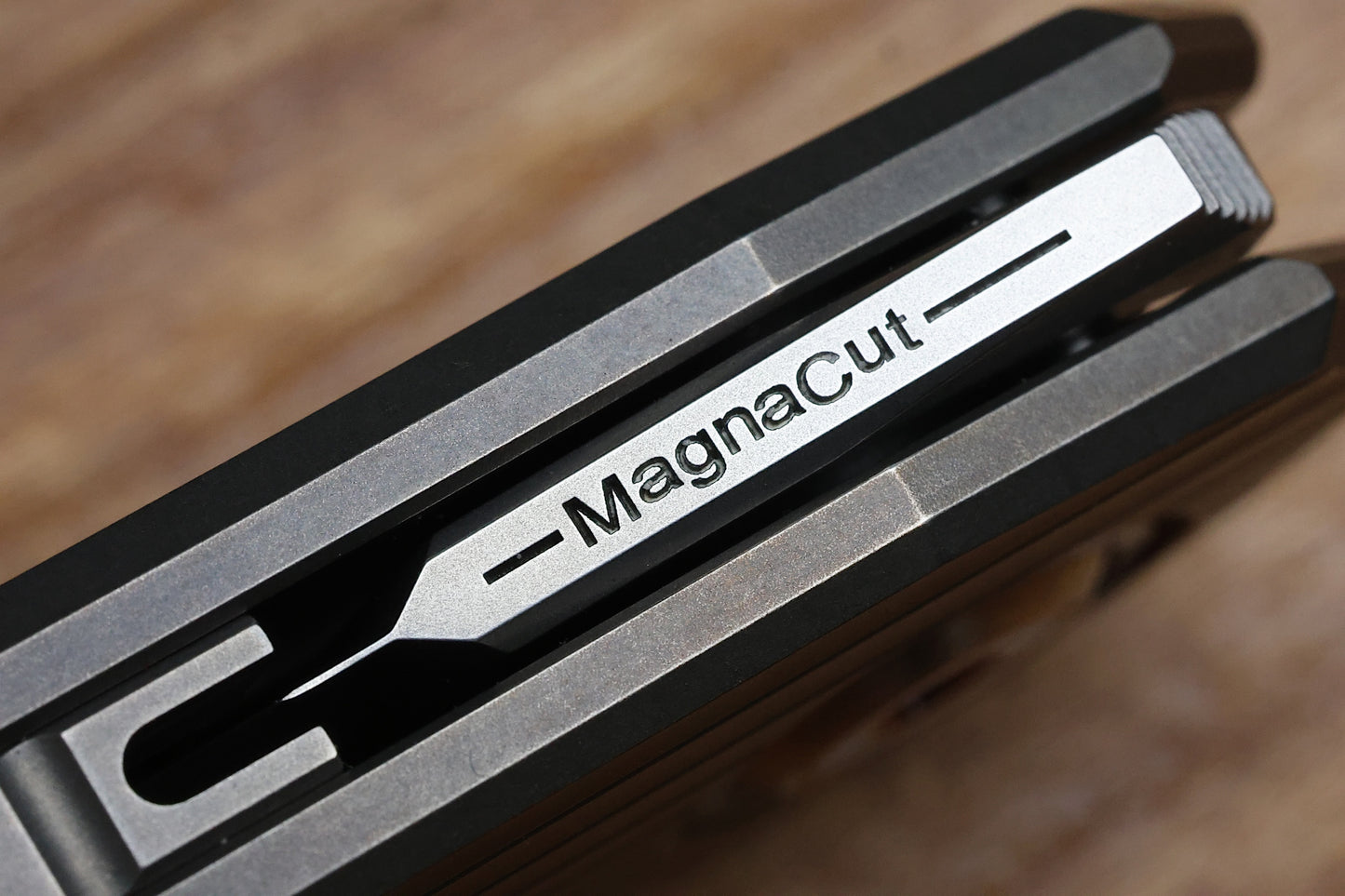 SHIROGOROV "LIMITED EDITION" SINKEVICH DESIGN FIT STRIP - MAGNACUT BLADE - TITANIUM HANDLE - MRBS