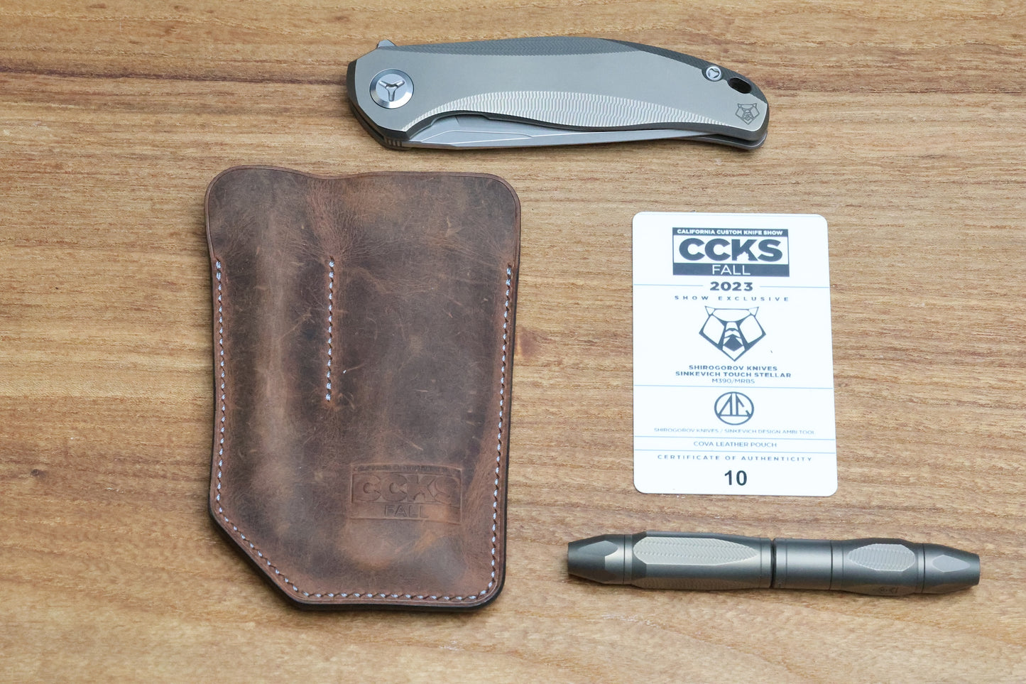 SHIROGOROV “SINKEVICH TOUCH” STELLAR AND AMBI TOOL – CCKS FALL 2023 SHOW EXCLUSIVE SET