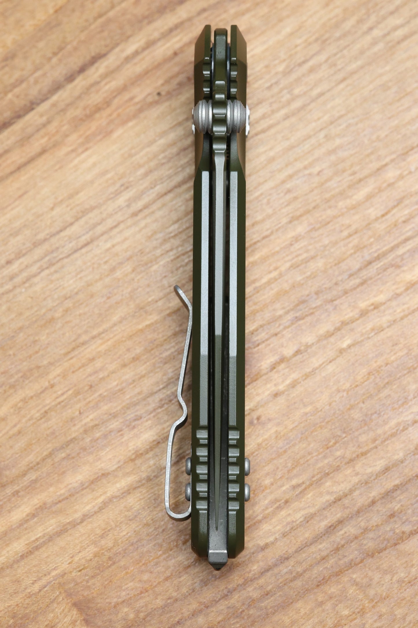 MICROTECH SOCOM RAM-LOK W/ MAGPUL OD GREEN ALUMINUM FRAG HANDLES & S/E M390MK 160RL-1FRCMPOD-Z13