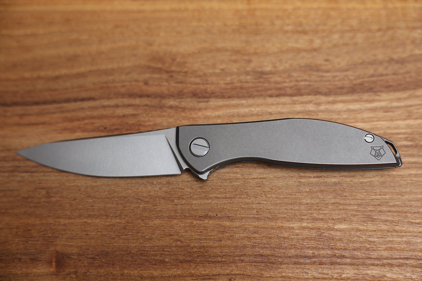 SHIROGOROV NEON ZERO – M390 BLADE – TITANIUM HANDLE – MRBS